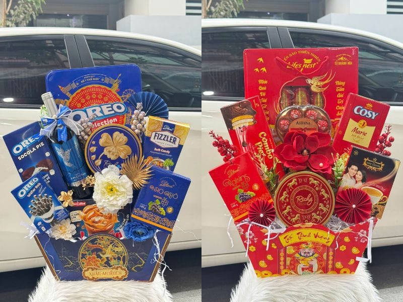 Giỏ quà tặng tết giá rẻ