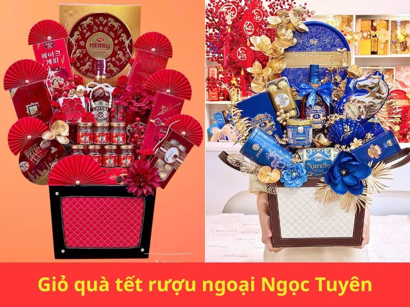 Hộp quà tết, giỏ quà tết Ngọc Tuyên Quy Nhơn