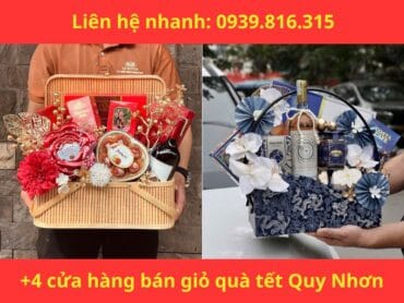 Giỏ quà tết Quy Nhơn #4 cửa hàng bán giao tận nơi