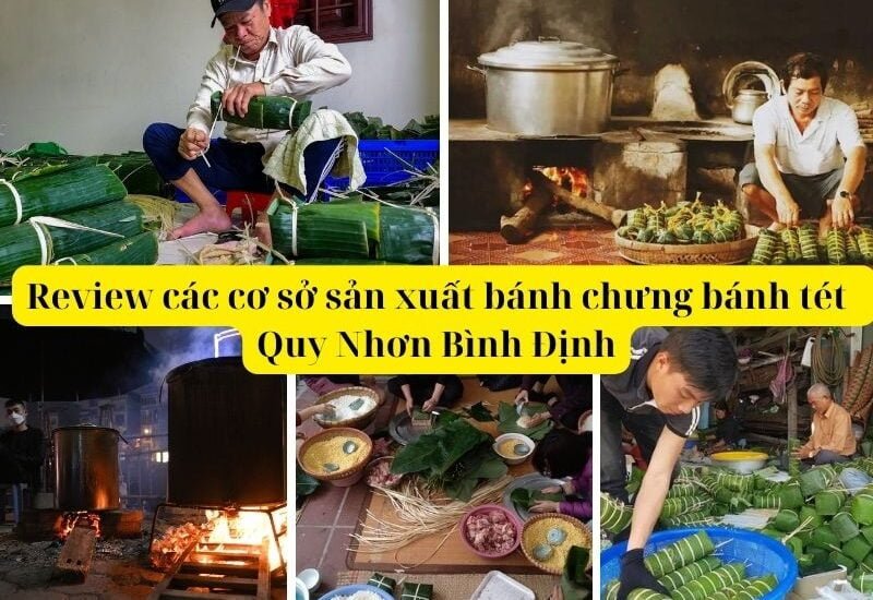 +4 địa chỉ mua bánh chưng, bánh tét Quy Nhơn Bình Định lâu năm