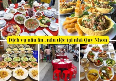+4 dịch vụ nấu tiệc, nấu ăn tại nhà chất lượng Quy Nhơn Bình Định