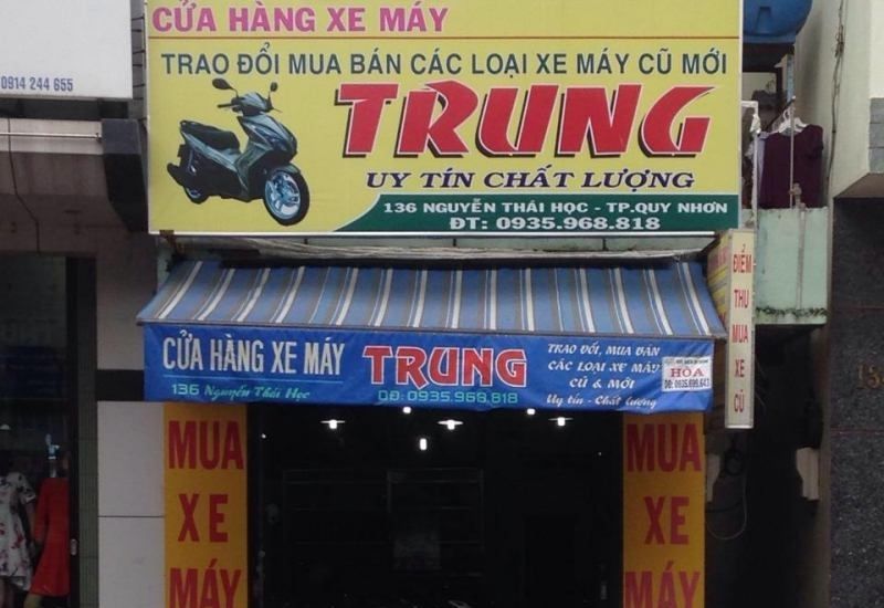 Cửa hàng xe máy Trung Quy Nhơn