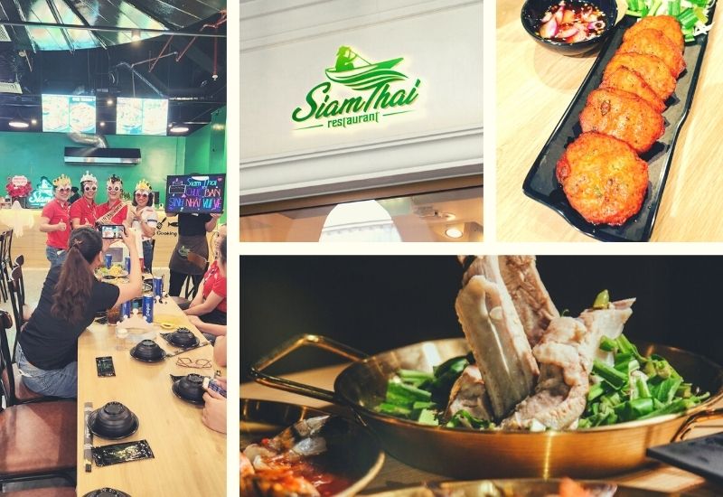 Siam Thai Restaurant - Nhà hàng Thái nổi tiếng, giá tốt