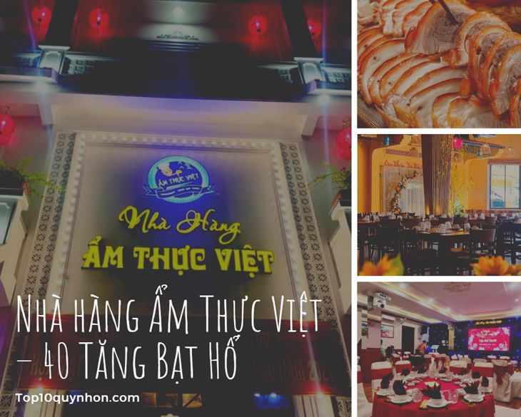Nhà hàng Ẩm thực Việt hiện đã và đang được rất nhiều sự yêu mến