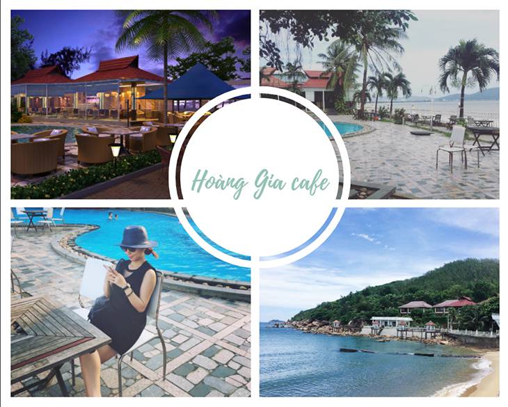 Quán tọa lạc trong resort Hoàng Gia đầy sang trọng và đây là quán cafe view biển đẹp ở Quy Nhơn