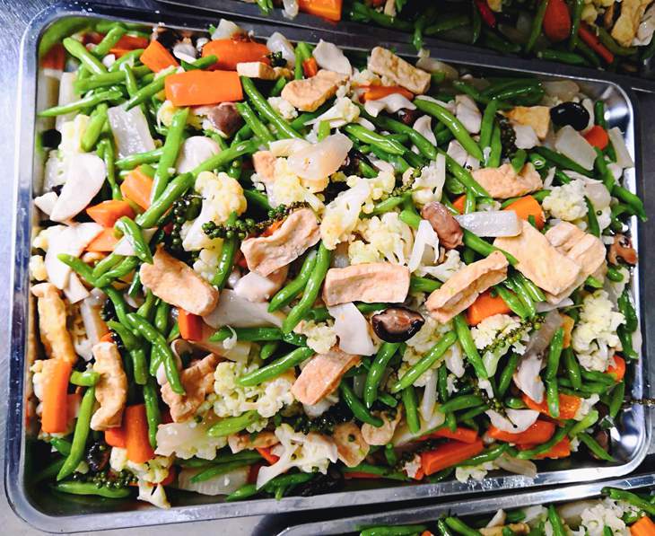 Địa chỉ quán cơm chay ngon ở Quy Nhơn nữa là Quán chay Minh Hòa - Ảnh:ST