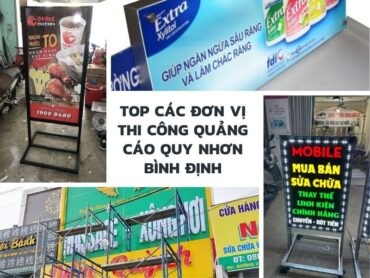 +6 đơn vị thi công quảng cáo, sự kiện lâu năm ở Quy Nhơn