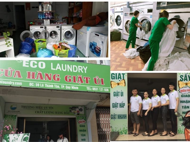 Tiệm giặt sấy Eco Laundry Quy Nhơn