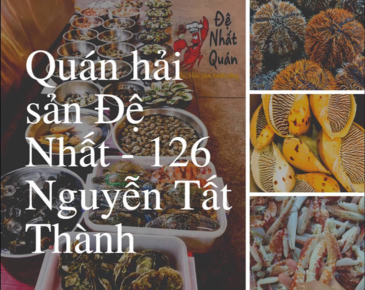 Hải sản Đệ Nhất một trong những quán hải sản ngon nhất ở Quy Nhơn - Top10quynhon.com