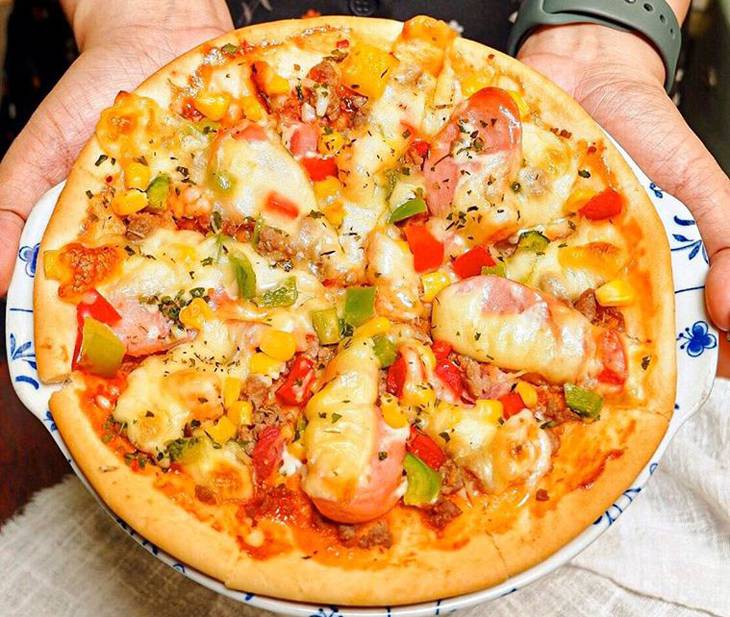 Pizza Handmade quán lạ nhưng rất quen - Ảnh:Gabongfoodie