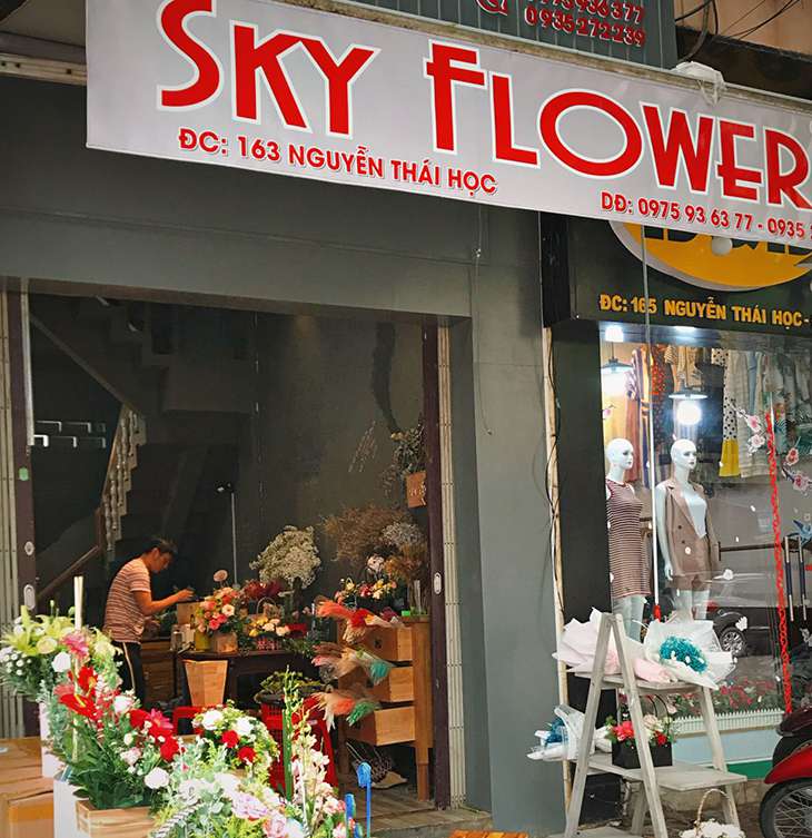 Là một shop hoa mới mở gần đây nhưng Sky Flower nhận được rất nhiều đánh giá tốt - Ảnh: ST