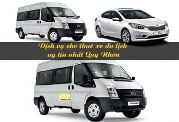 Thuê xe du lịch Quy Nhơn: Bảng giá 2025 + 4 nguyên tắc